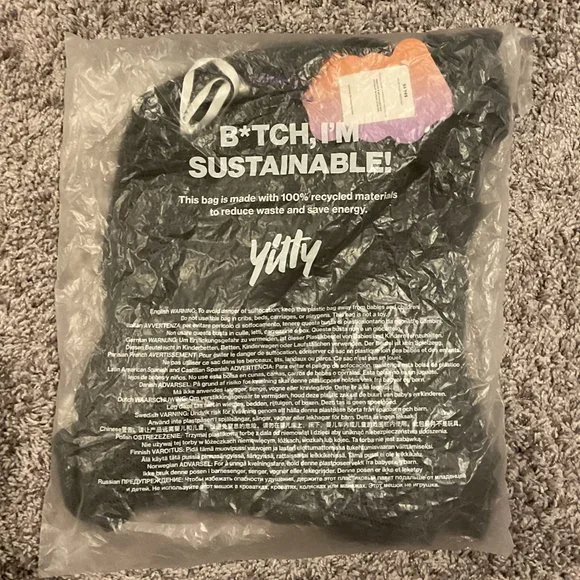 Yitty Knit Slip Flare Leg Jumpsuit - M - Smoked Out (Blk) - NEW! - Picture 6 of 7